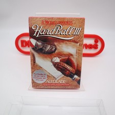 Sega Genesis HARD BALL / HARDBALL III 3 BASEBALL - MINT! NEW & Factory Sealed!
