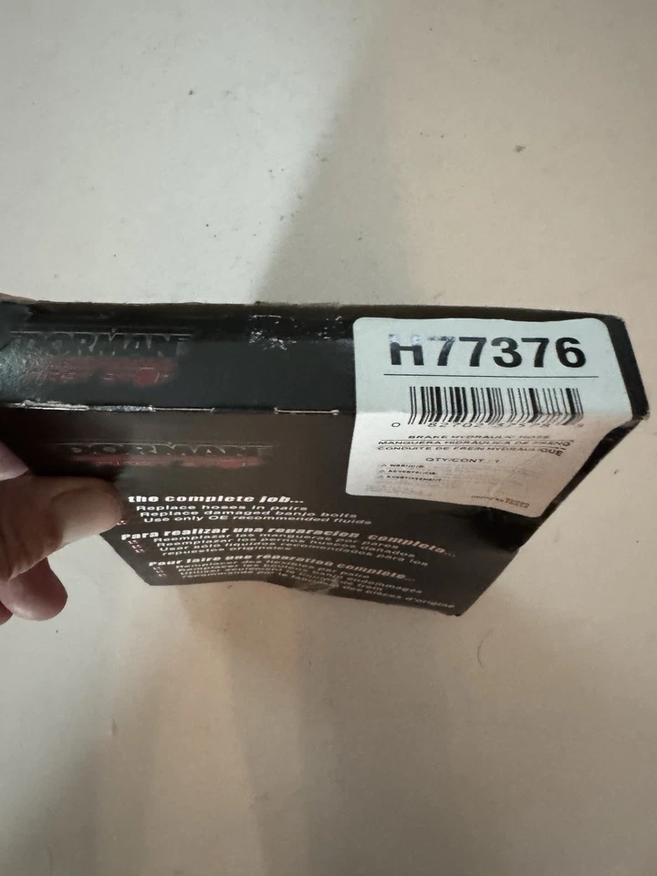 Mangueira hidráulica de freio Dorman H77376 para 81-89 Toyota Land Cruiser Starlet Van - Imagem 2 de 2