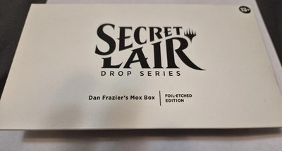 Dan Frazier Mox Box MINT/SEALED (Foil-Etched Edition) Secret Lair