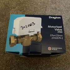 Drayton ZA5/679-2 Motorized Zone Valve 22mm 2-Port 27100