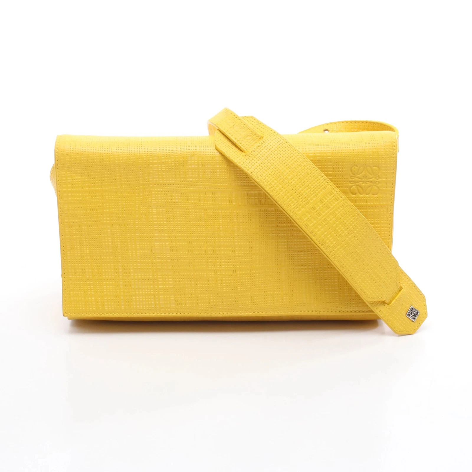 Loewe — Loewe Shoulder Bag Yellow Leather #RCB1875