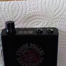 Digital LCD Tattoo Power Supply Black 18V 1.5A 23W Input 100-230V