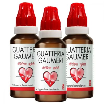 BJain Guatteria Gaumeri Drops (30ml, Pack of 3) Homeopathic Drop Remedy