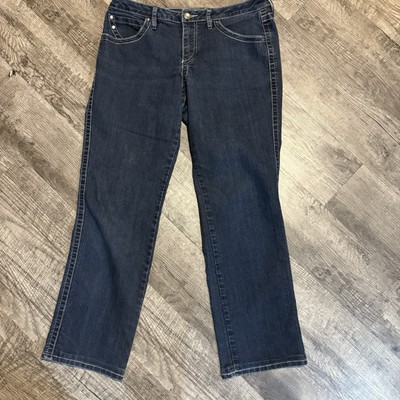 JAG Jeans Women s Size 12 Blue Mid Rise Straight Leg Denim