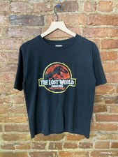 Vintage Jurassic Park The Lost World Shirt Black Large