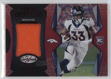 2021 Certified New Generation Jerseys Mirror Red 20/125 Javonte Williams 18k2