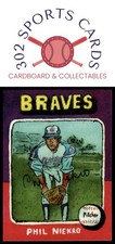 2025 Topps Shoebox Treasures by Andy Friedman #3 Phil Niekro