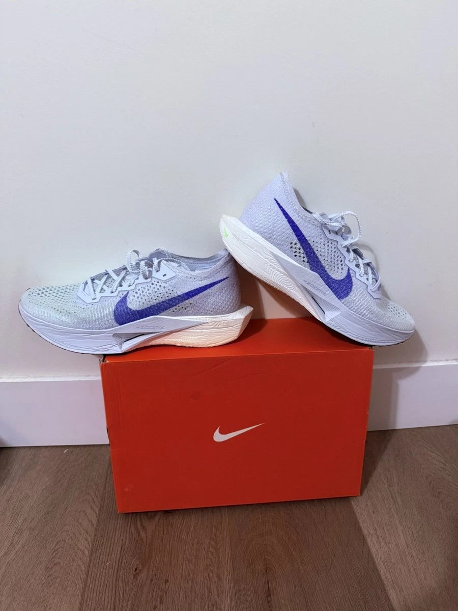 Nike ZoomX VaporFly Next% 3 Football Grey Racer Blue for Sale