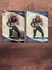 2025 Panini Absolute “GREEN””RC” TreVeyon Henderson(2) - New England Patriots