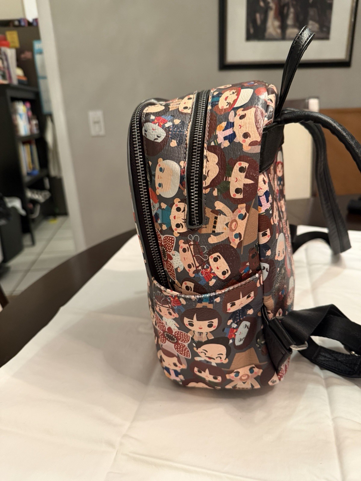 POPULAR STRANGER THINGS MINI BACKPACK WITH BLACK … - image 4
