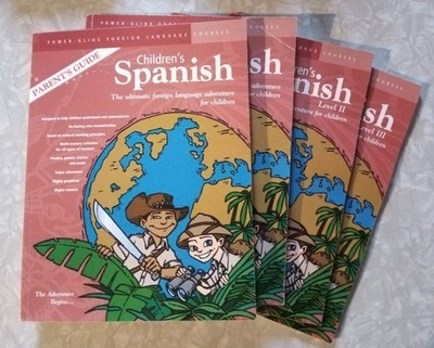 Power-Glide Foreign Language Courses Spanish Levels 1-3 Parent Guide Home School