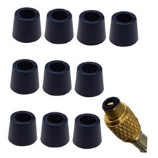 KITUREK 10PCS A/C 1/4" Charging Hose Gaskets, Rubber O-Rings, HVAC Refrigerant