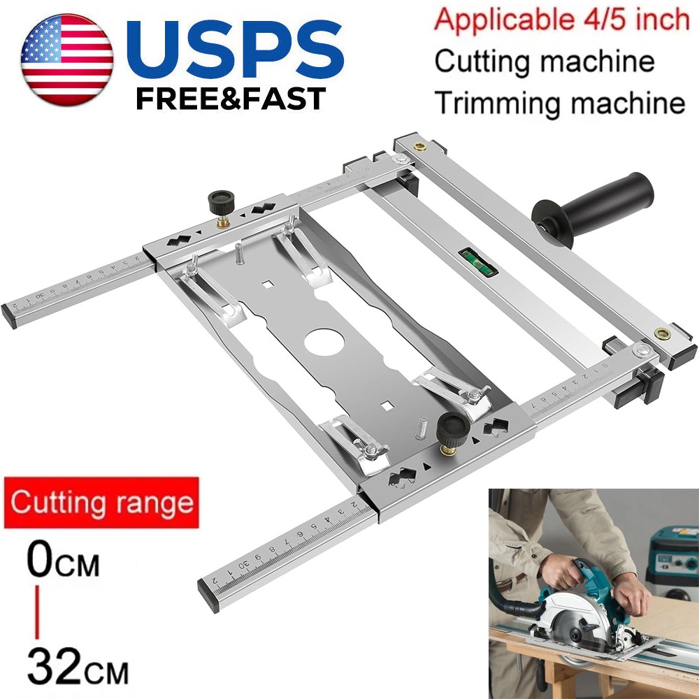Cutting Machine Edge Guide Positioner 12.6 Inch Adjustable C