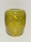 Roseville Pottery '' Victorian Art '' Pottery Chartreuse Jar, In 1924