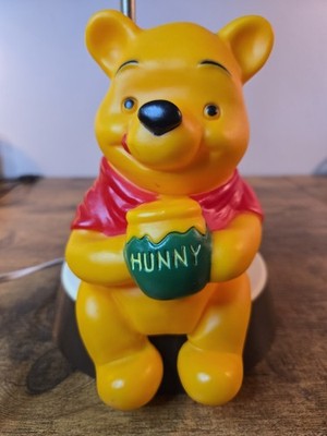 Vintage 1977 Dolly Toy Co. Winnie the Pooh Lamp/nightlight.  Tested/works.  