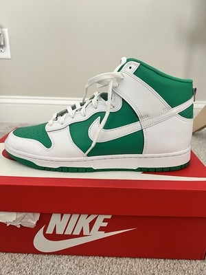 Men s Nike Dunk Hi Retro BTTYS  Sz 12.5 - Stadium Green/White 