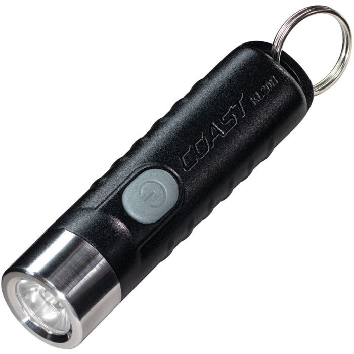 Coast KL20R Key Chain Light Portable Bright Rechargeable