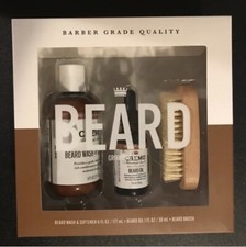 Cremo Beard Grooming Kit Premium Quality Wash, Oil and Brush - 30 value