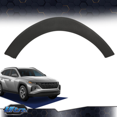 Black Front RH Wheel Fender Flare Molding Trim Fit For 2016-20 Hyundai Tucson