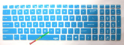 Keyboard Skin for MSI GT62 GS63 GS73 GT73 GE73 GE63 GP73 GP63 GL63 GS75 GE75 - Picture 4 of 7