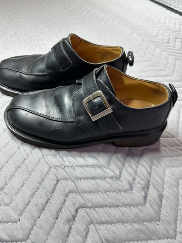 VTG Dr Martens 8360 Black Buckle Oxford UK 6 EU 39 USM 7 USL 8 Made in England - Picture 3 of 10