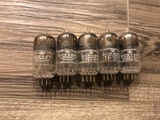 Matched Lot of 5 Lowrey/RCA 6X8 Tubes Made in USA Test Strong MAKE OFFER