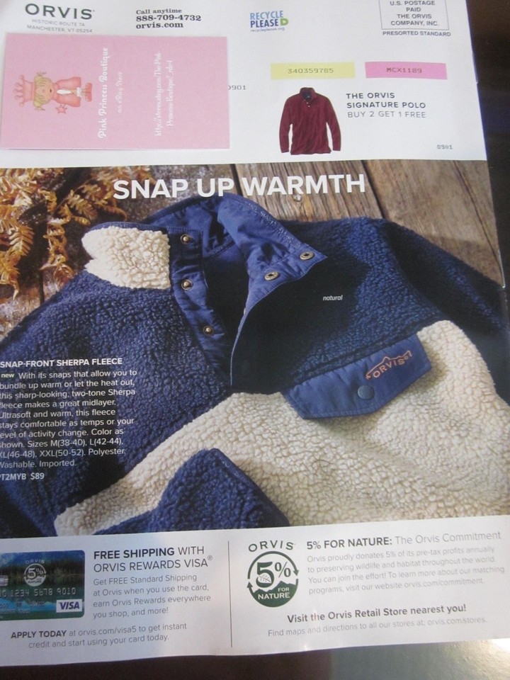 Orvis Men Catalog Look Book October 2017 Brand New eBay