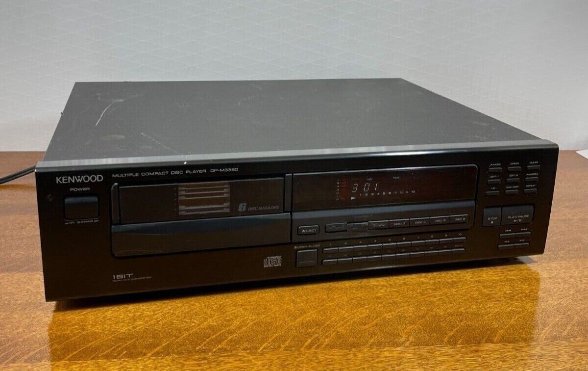 Kenwood DP-M3360 Multiple 6 CD Changer Compact Disc Player