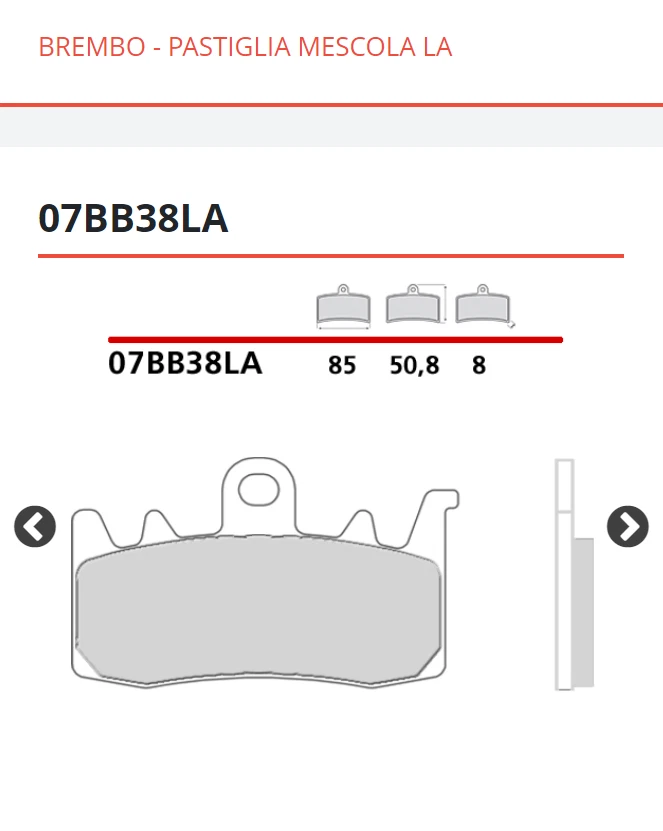 Brembo Brake Pads Front + Rear For BMW R 1200 RT 1200 2015 2016 Foto 4 de 4