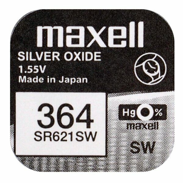 Battery Quality Professional for Watches Brand Maxell Silver Oxide 1.55V - Picture 2 of 2