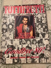 Tuttifrutti Litfiba Piero Pelù Goodbye 80's dieci anni di rock dicembre 1989