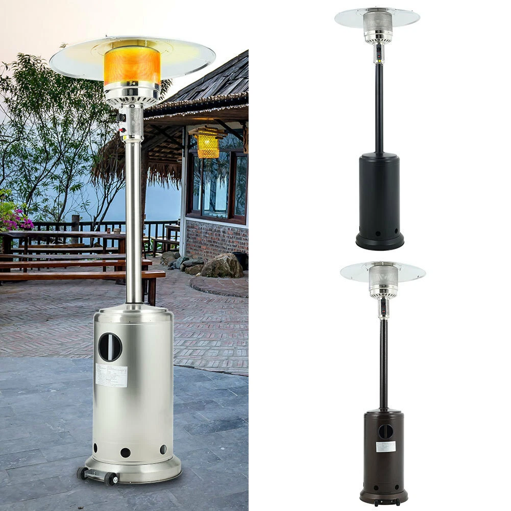 13kW Outdoor Patio Umbrella-Type Propane Gas Floor Standing Space Heater  Garden | eBay