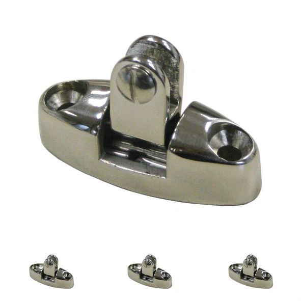 REINARTZ Bimini Verdeckbeschlag Universal Verdeck Beschlag poliert Edelstahl V4A Maritim