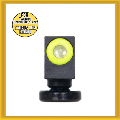 Night Fision Sight ONLY for Taurus G2c/G2/G3/TX22   Yellow Tritium Front Ring