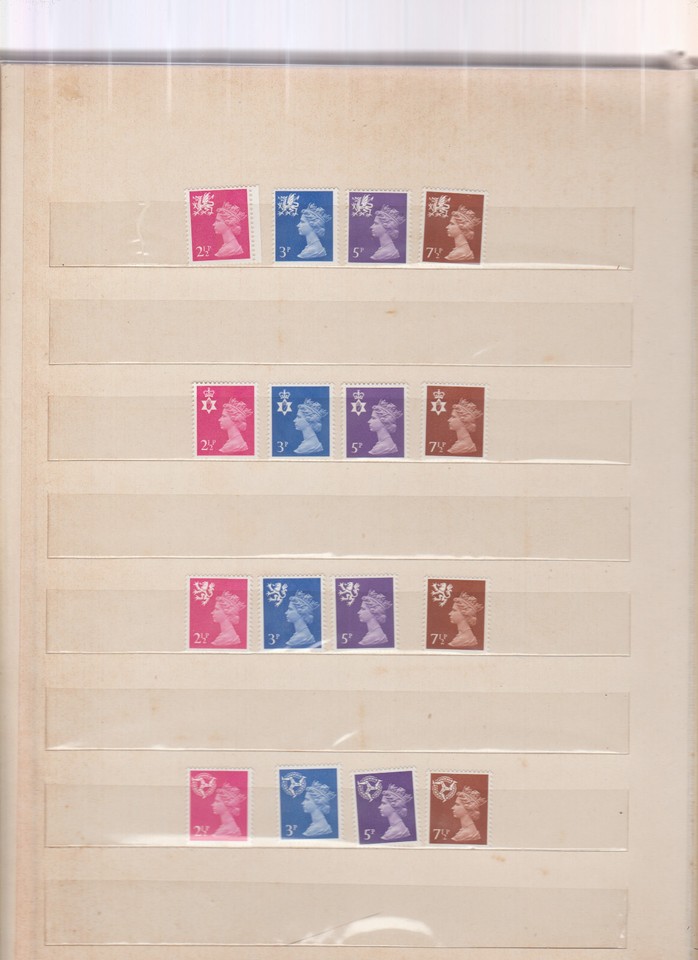 GB STAMP COLLECTION IN STOCK BOOK IN UM/MINT & M/MINT CONDITION. eBay