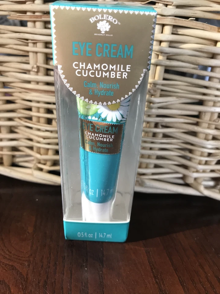 Crema para ojos BOLERO.B.Hills manzanilla y pepino-totalmente nueva-ENVÍO N 24 HORAS Foto 2 de 4