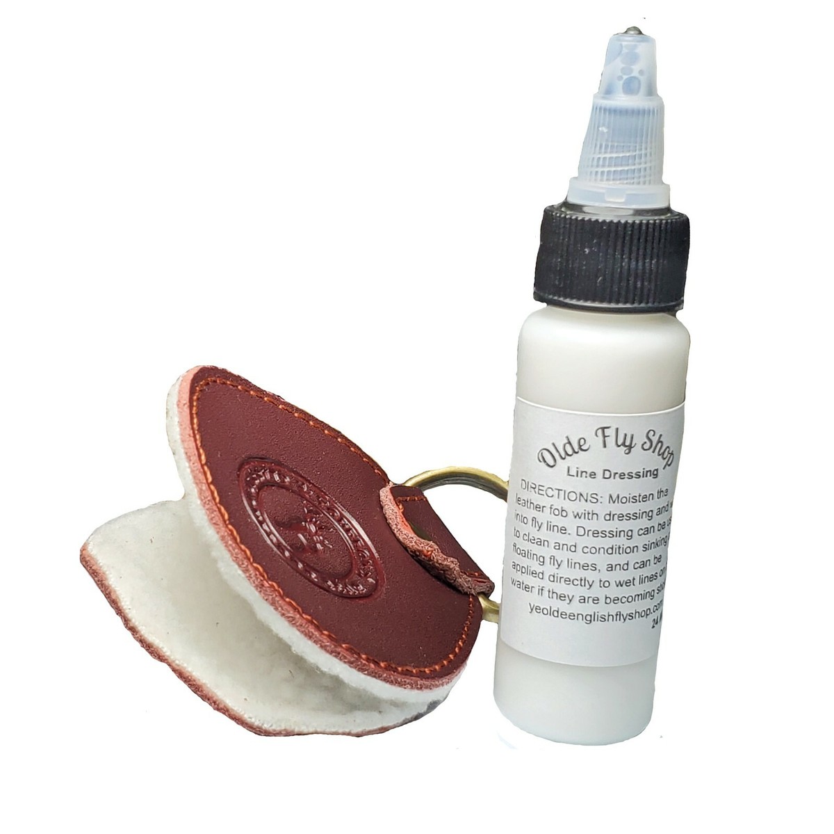 OLDE FLY SHOP FLY LINE DRESSING AND LEATHER FOB APPLICATOR | eBay