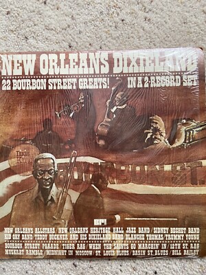 New Orleans Dixieland 22 Bourbon Street Greats!Double Record Set