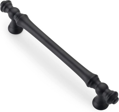 10 Pack 5 Inch(128Mm) Matte Black Kitchen Cabinet Handles, Cabinet Pulls Kitchen
