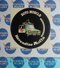  ADESIVO STICKER AUTOCOLLANT AUFKLEBER VINTAGE MOTTA ECTO MOBILE GHOSTBUSTERS