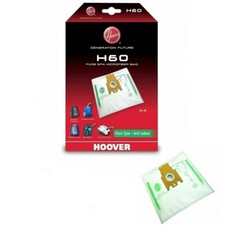 Image of Genuine HOOVER Purepower H60 Anti Odour VACUUM CLEANER BAGS (PK4) 35600392