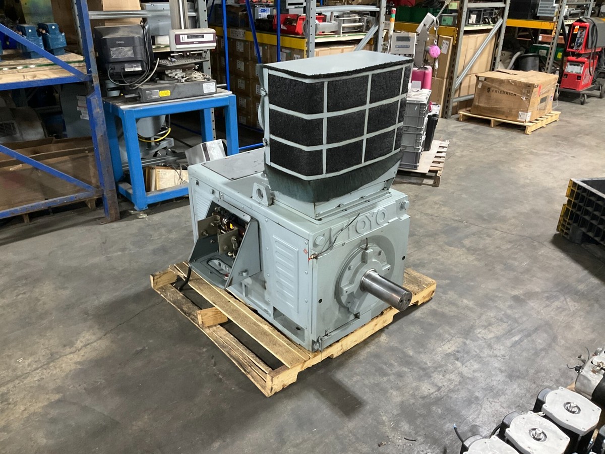 Toyo Denki JEM1170 1750 RPM D.C Motor 440 V 250 kW 612 Amp Toyo Denki JEM1170 1750 RPM D.C Motor 440 V 250 kW 612 Amp
