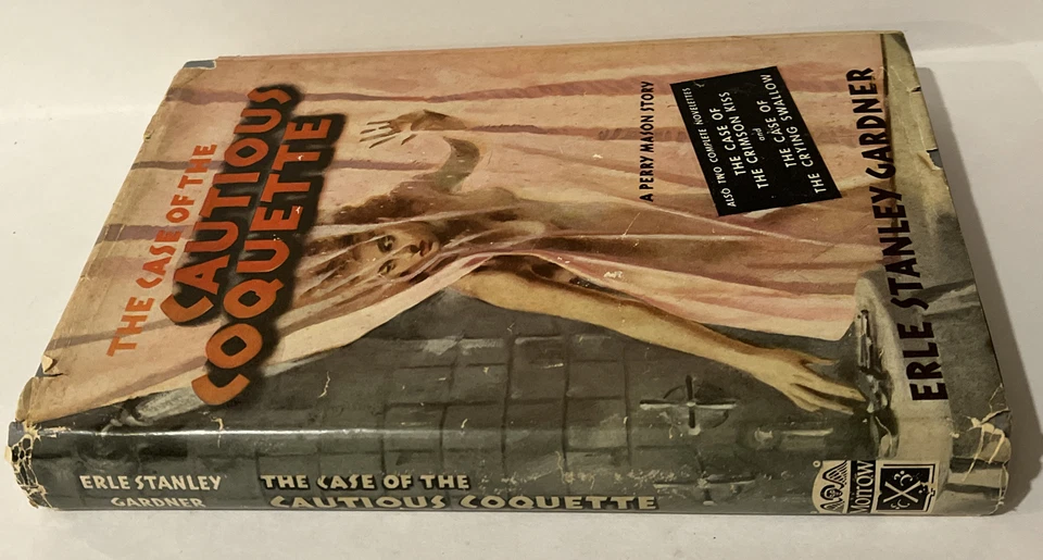 the case of the cautious coquette 1949 (HCDJ BCE) E.S. Gardner Perry Mason story Foto 3 de 4