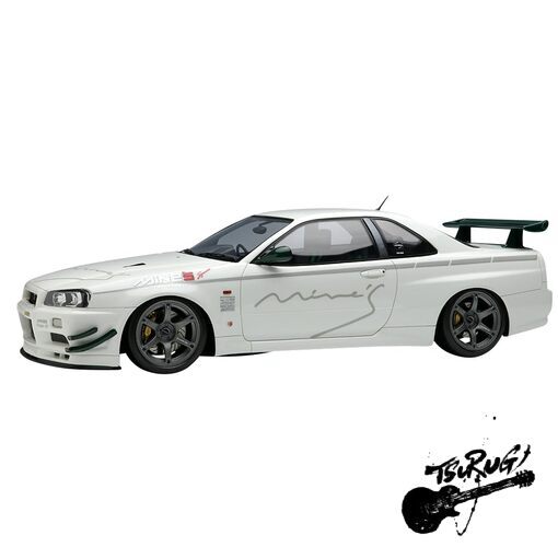 EIDOLON 1/18 マインズ スカイライン GT-R　BNR34　2021 EIDOLON 1/18 Mine's Skyline GT-R BNR34 V-spec N1 2021 RAYS