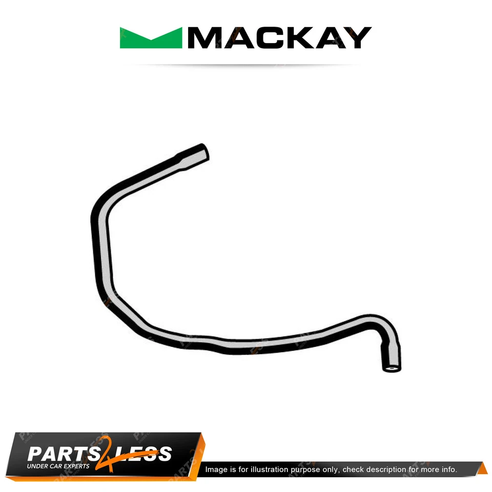Mackay Heater Outlet Hose for Peugeot 405 Mi16 SRDT 1.9L 4 cyl 1988-1994 - image 2 of 2