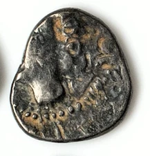 Ancient France  GAUL  mid 1st Century BC  CELTIC  Silver Quinarius