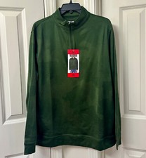 Kirkland Signature Men  s Performance Quarter Zip, Size-M