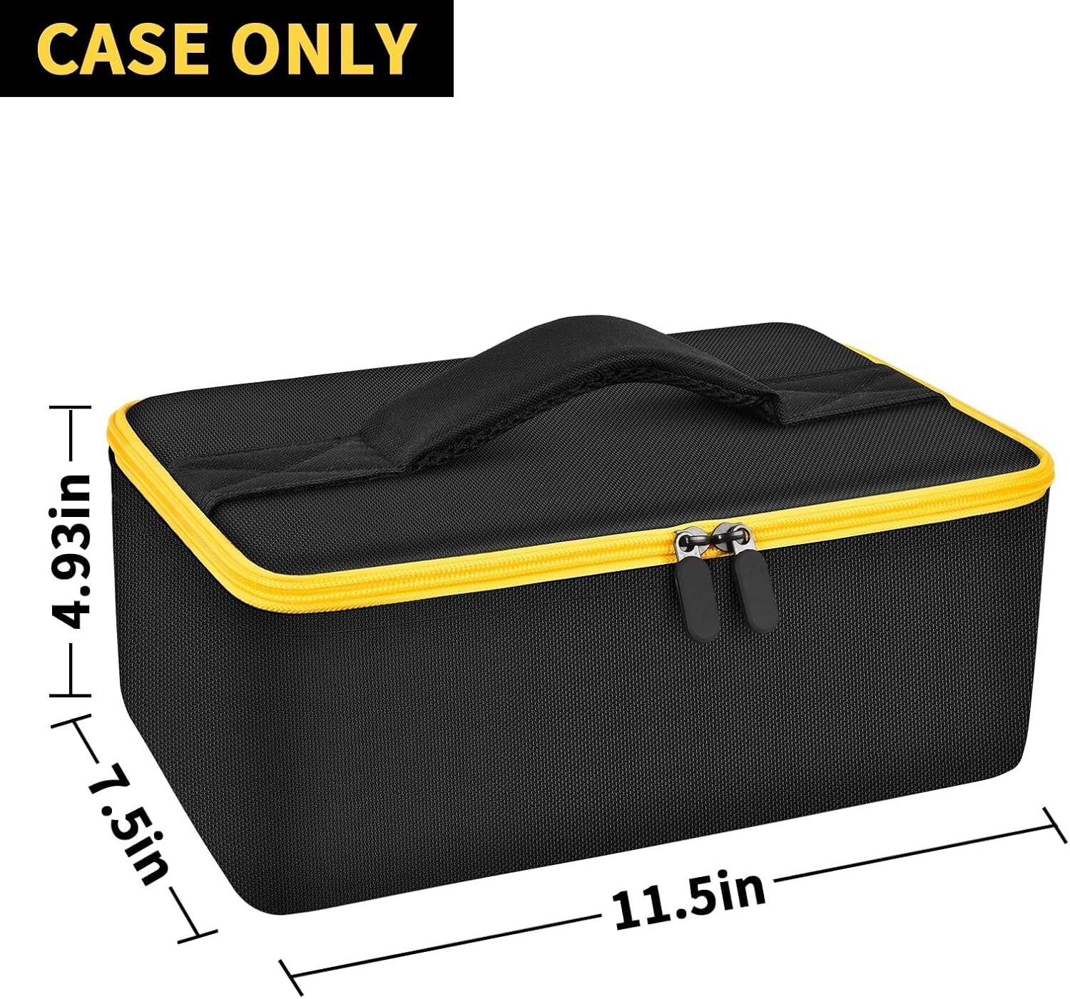 Bag for DEWALT 20V MAX Cut Off Tool Brushless (DCS438B) Storage Case Holder Orga