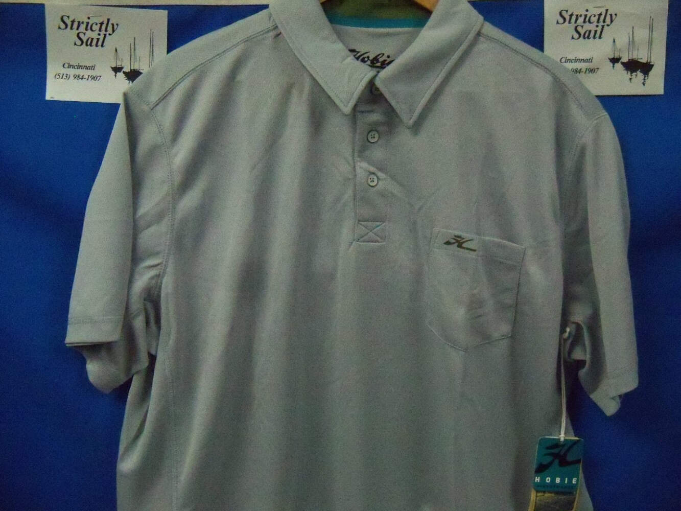 Hobie Atmosphere Shirt with Pocket, Large, Part #HRGHRG00090
