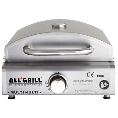 ALL'GRILL MULTI-KULTI mit Steakzone-Keramikbrenner und Zündsicherung